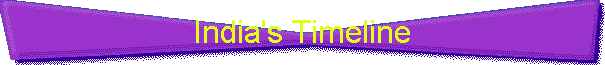 India's Timeline